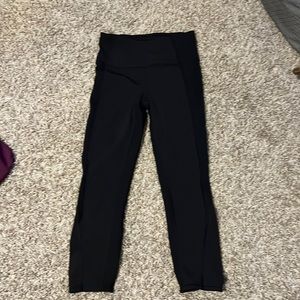 Black Lululemon leggings size 6